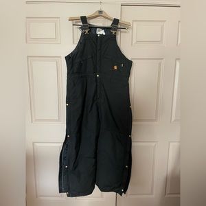 Men’s Carhartt Insulated Bib, size Large